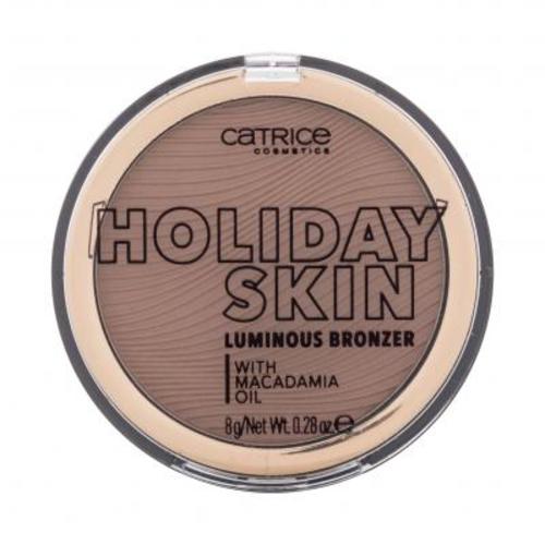 Catrice Holiday Skin Luminous Bronzer - Voděodolný bronzující pudr 8 g - 020 Off To The Island