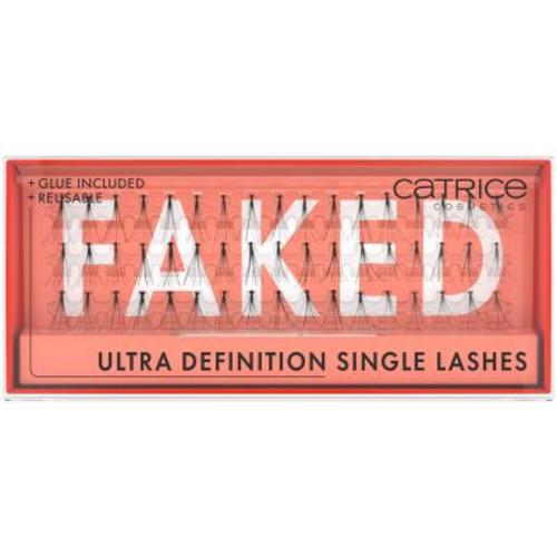 Catrice Faked Ultra Definition Single Lashes ( 51 ks ) - Trsové nalepovací řasy - Black