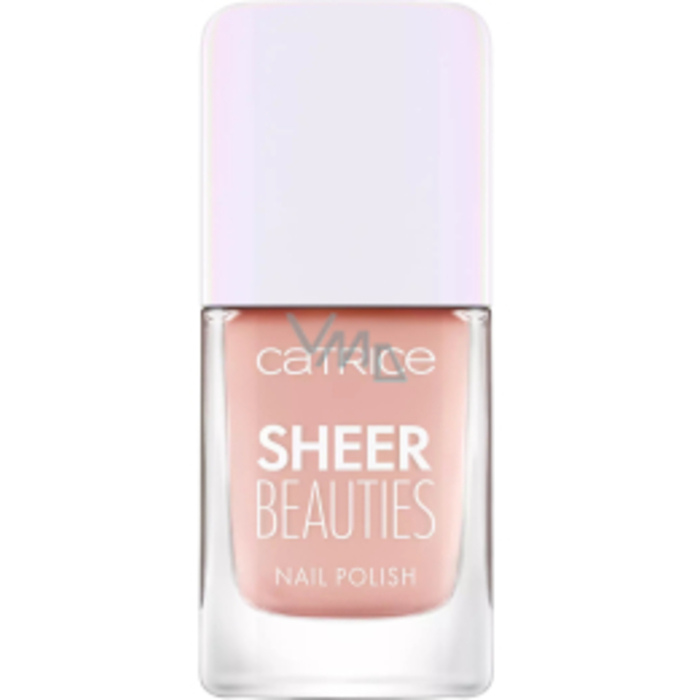 Catrice Sheer Beauties Nail Polish - Lak na nehty s průsvitným efektem 10,5 ml - 040 Fluffy Cotton Candy