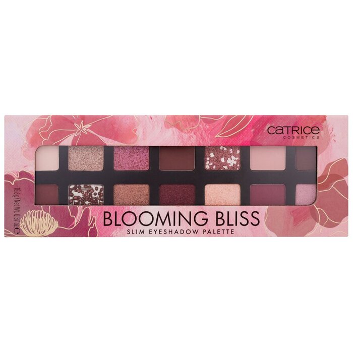 Blooming Bliss Slim Eyeshadow Palette - Paletka očných tieňov 10,6 g
