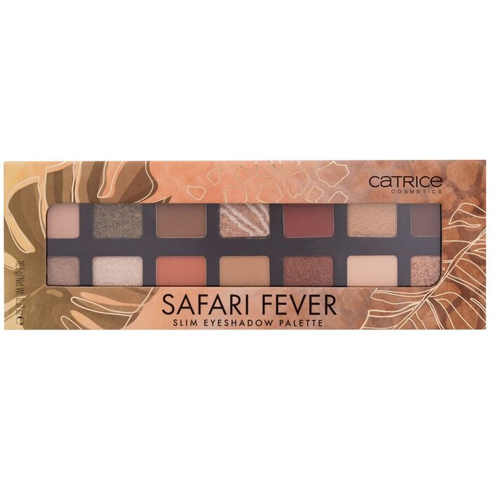 Catrice Safari Fever Slim Eyeshadow Palette - Paletka očních stínů 10,6 g - 010 Wild Life