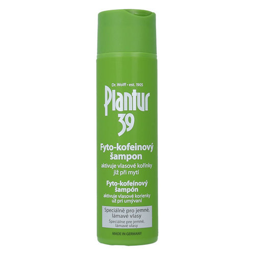 Plantur 39 Phyto-Coffein Shampoo ( jemné a lámavé vlasy ) - Šampon 250 ml