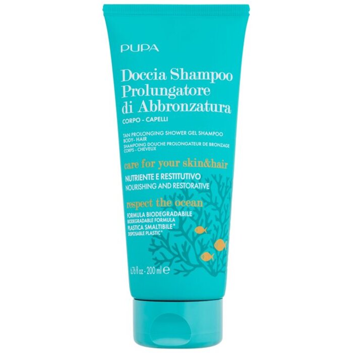 Tan Prolonging Shower Gél Shampoo Body-Hair - Poopaľovací sprchový gél a šampón
