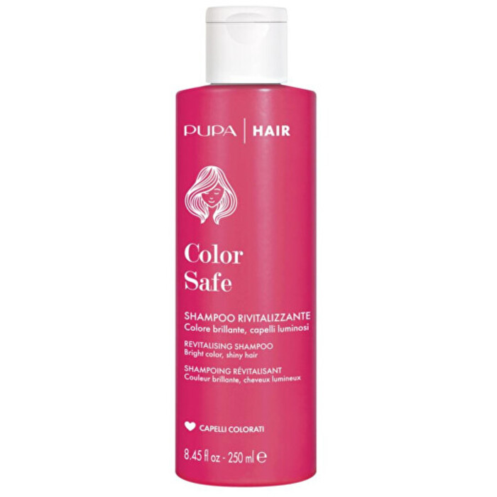 PUPA Milano Revitalizační šampon pro barvené vlasy Color Safe (Revitalising Shampoo) 250 ml