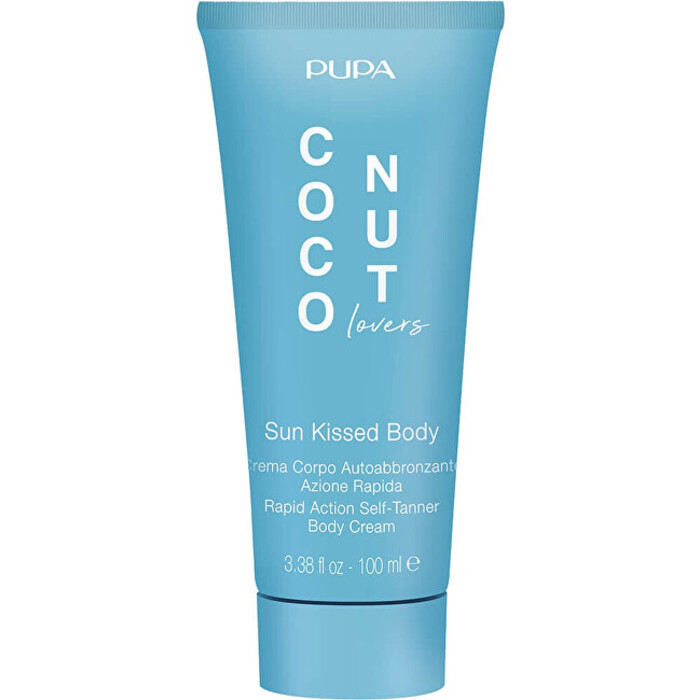 Pupa Coconut Lovers Sun Kissed Body Self-Tanner Body Cream - Samoopalovací tělový krém 100 ml