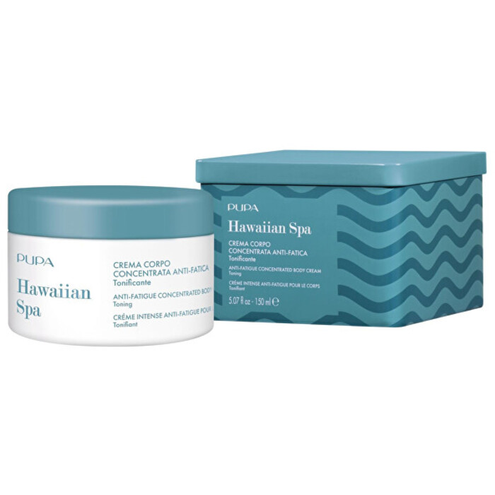 Pupa Hawaiian Spa Anti-Fatigue Concentrated Body Cream - Odvodňující tělový krém 150 ml