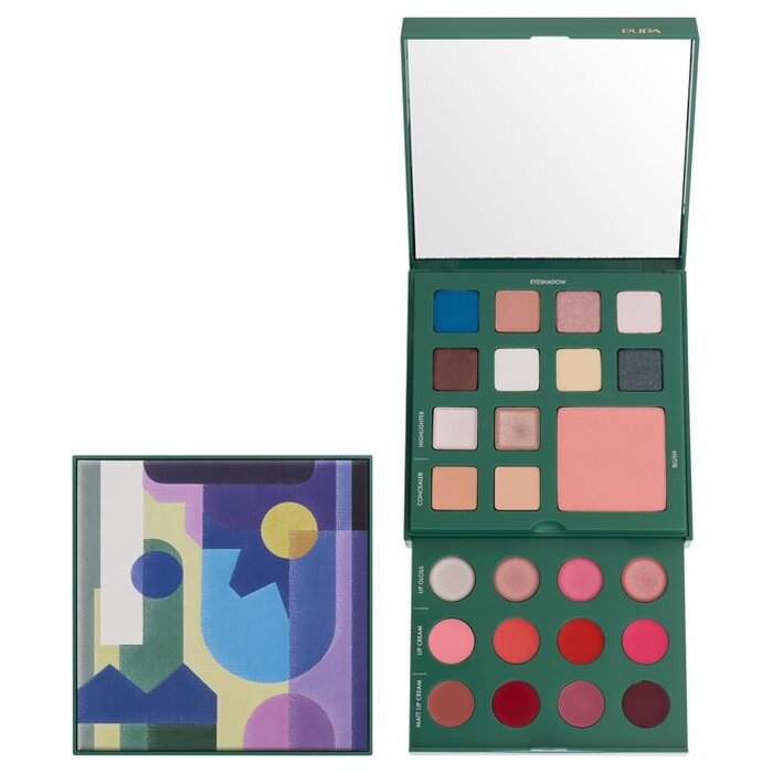 Pupart M Make-Up Palette Green - Dekoratívna kazeta 18,8 g
