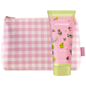 Wild Flowers Let´s Bloom Shower Gel - Sprchový gel s taštičkou