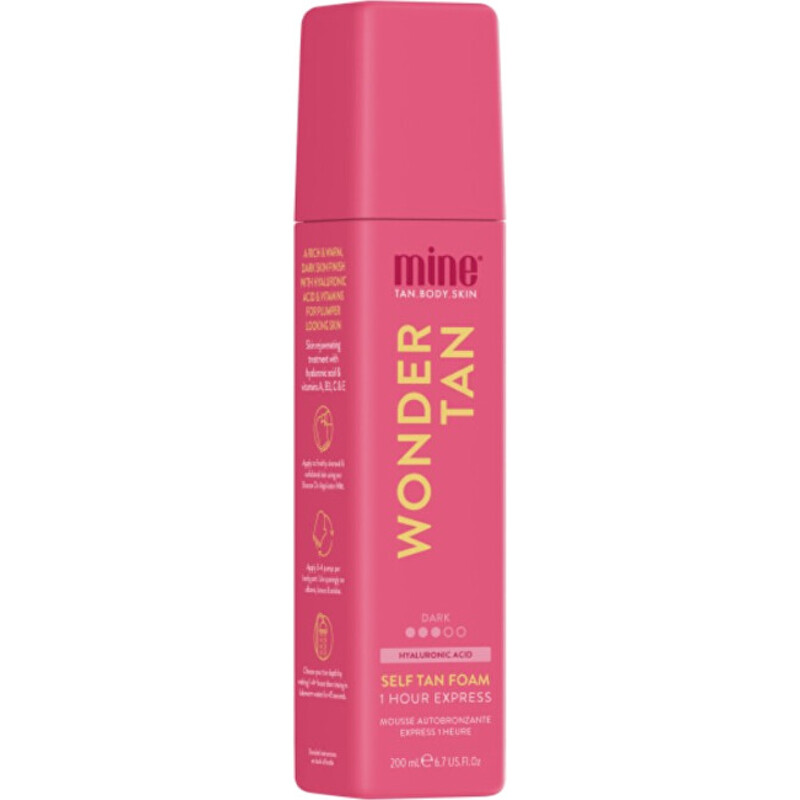 Wonder Tan Self Tan Foam - Samoopalovací pěna s hydratačními a anti-aging účinky