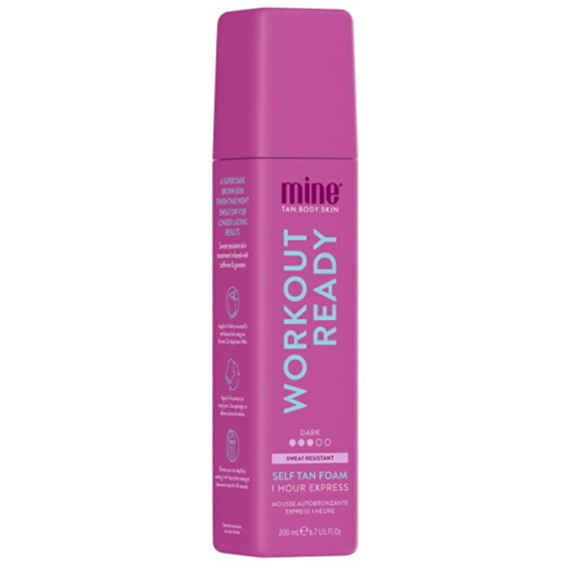 Workout Ready Self Tan Foam - Samoopalovací pěna pro aktivní životní styl
