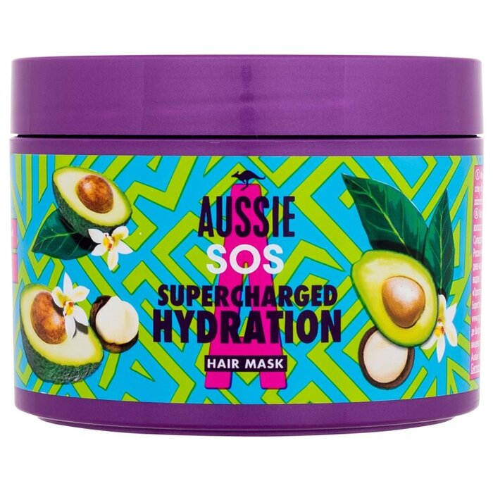 Aussie SOS Supercharged Hydration Hair Mask ( velmi suché vlasy ) - Hydratační maska 450 ml