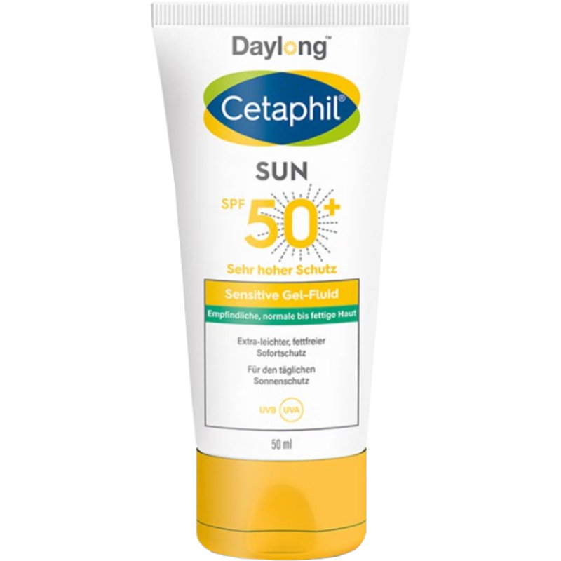 Cetaphil Sun Sensitive Gel-Fluid SPF 50+ - Opalovací gelový fluid pro citlivou až mastnou pleť