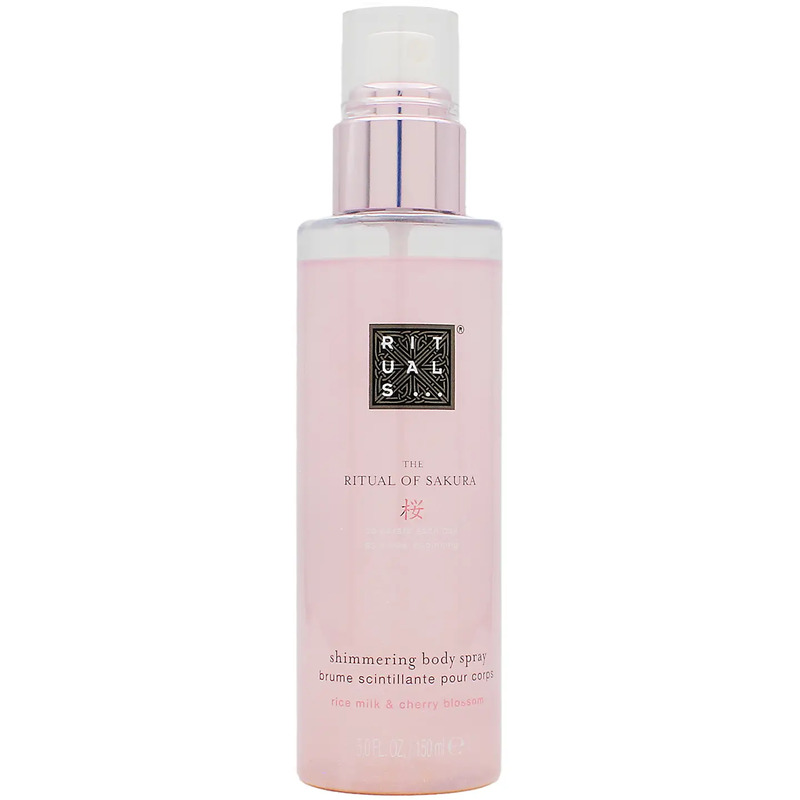 The Ritual of Sakura Shimmering Body Spray - Tělový sprej se třpytkami