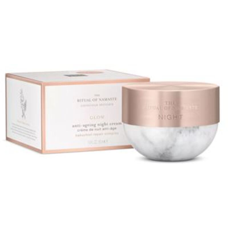 The Ritual Of Namaste Glow Anti-Ageing Night Cream - Rozjasňující noční krém proti vráskám