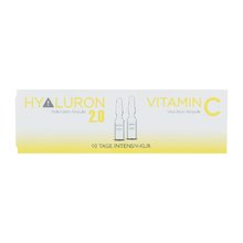 Hyaluron 2.0 + Vitamín C ampulla - Regeneračná pleťová kúra