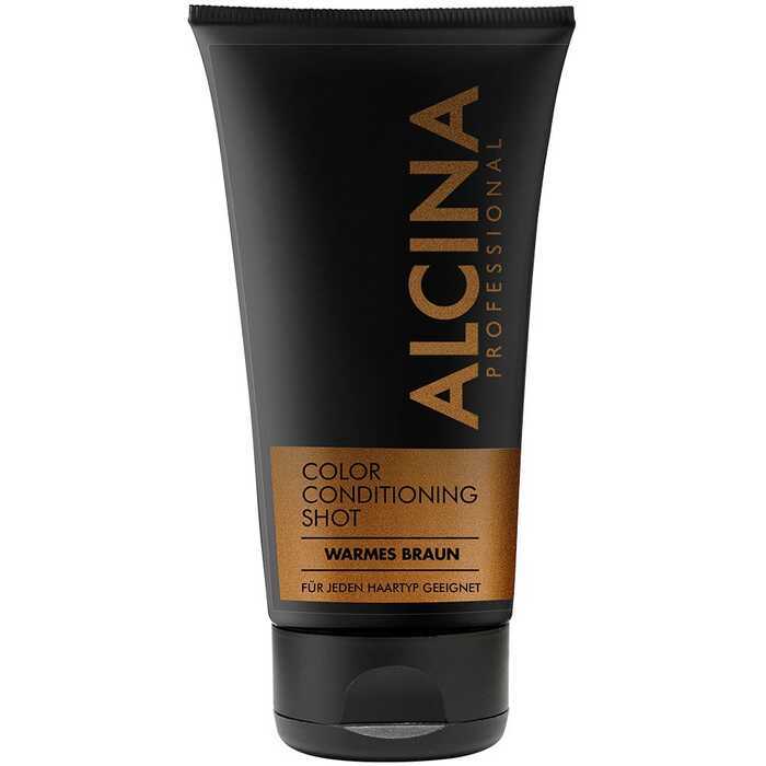 Alcina Color Conditioning Shot Warm Brown - Tónovací balzám pro hnědé vlasy 150 ml