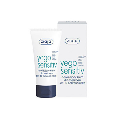 Yego Sensitive SPF 10 - Hydratačný krém pre mužov 
