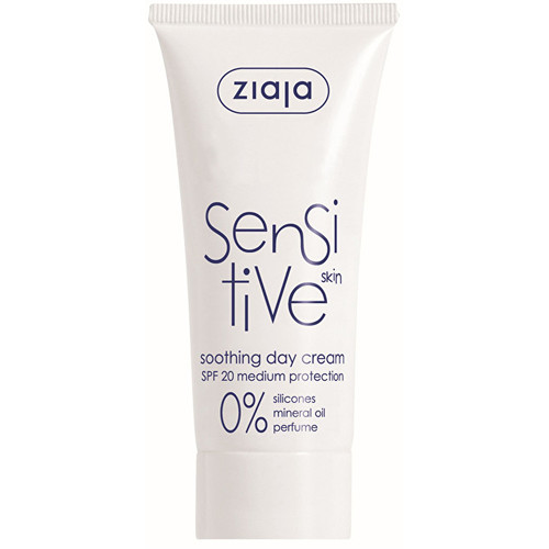 Ziaja Sensitive Soothing Day Cream SPF 20 - Zklidňující denní krém 50 ml