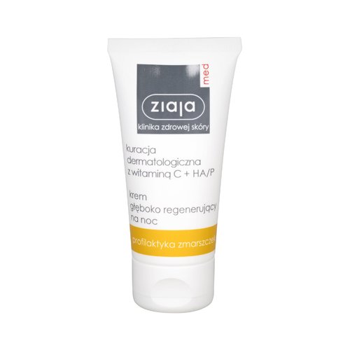 Ziaja Dermatological Treatment Deeply Regenerating Night Cream - Noční pleťový krém 50 ml