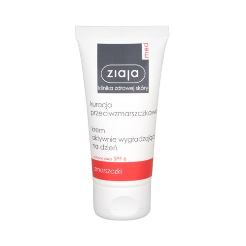 Ziaja Anti-Wrinkle Treatment Smoothing Day Cream SPF6 - Denní pleťový krém 50 ml