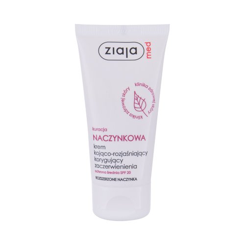 Ziaja Med Capillary Treatment Soothing Day Cream SPF20 - Rozjasňující krém pro pleť s rozšířenými žilkami 50 ml