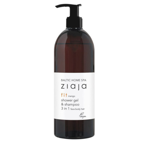 Ziaja Baltic Home Spa Fit Shower Gel & Shampoo - Sprchový gel a šampon 3 v 1 500 ml