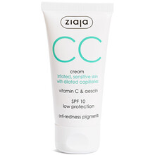 CC Cream SPF 10 - CC krém pre podráždenú a citlivú pleť s rozšírenými žilkami
