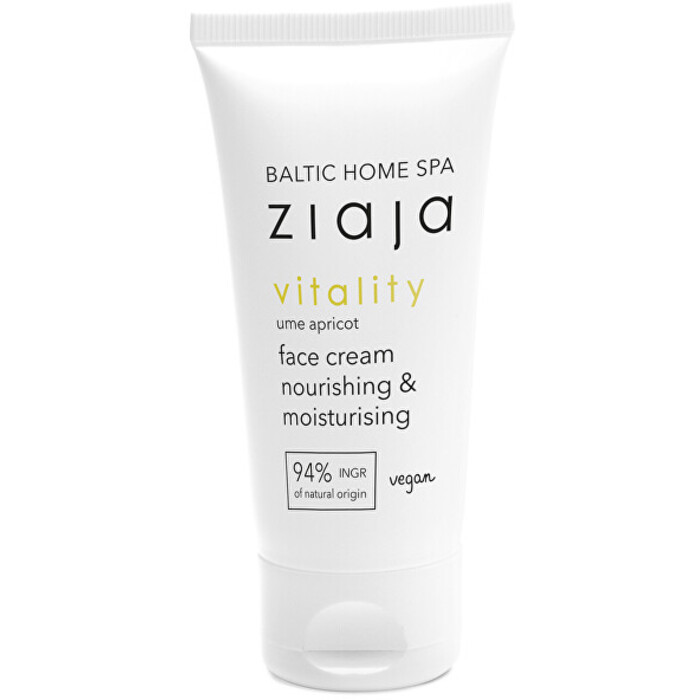 Ziaja Vitality Face Cream - Pleťový krém 50 ml