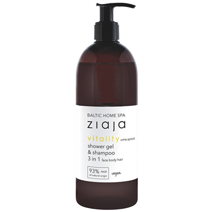 Ziaja Baltic Home Spa Shower Gel & Shampoo - Sprchový gel a šampon 3v1 500 ml