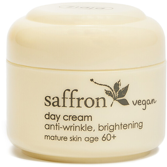 Ziaja Saffron Day Cream SPF 6 - Denní rozjasňující krém proti vráskám 50 ml