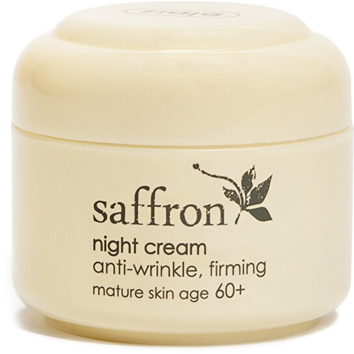 Ziaja Saffron Night Cream - Noční zpevňující krém proti vráskám 50 ml