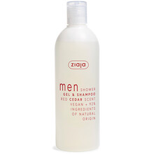Red Cedar Men Gel & Shampoo - Sprchový gel a šampon