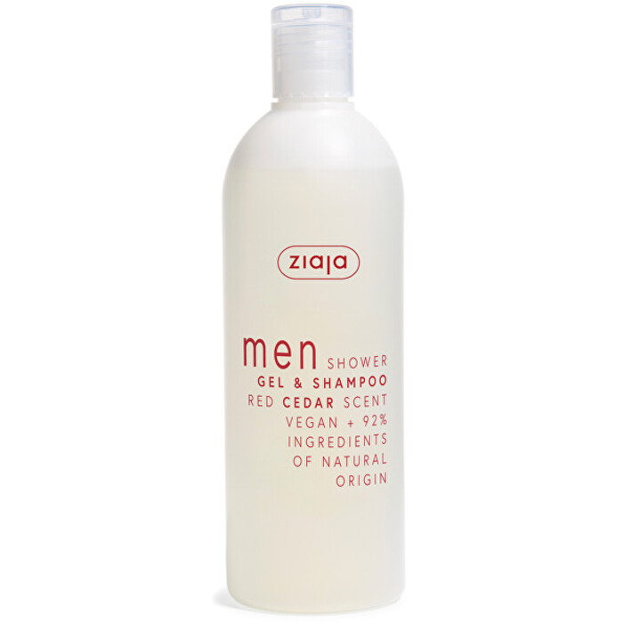 Ziaja Men sprchový gel a šampon Mountain Pepper 400 ml