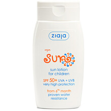 Sun Sun Lotion SPF 50+ - Mlieko na opaľovanie pre deti 6M+ 
