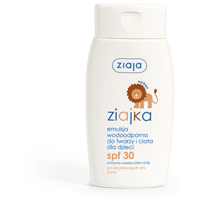 Ziaja Kids Ziajka Emulsion SPF 30 - Emulze na opalování pro děti 125 ml