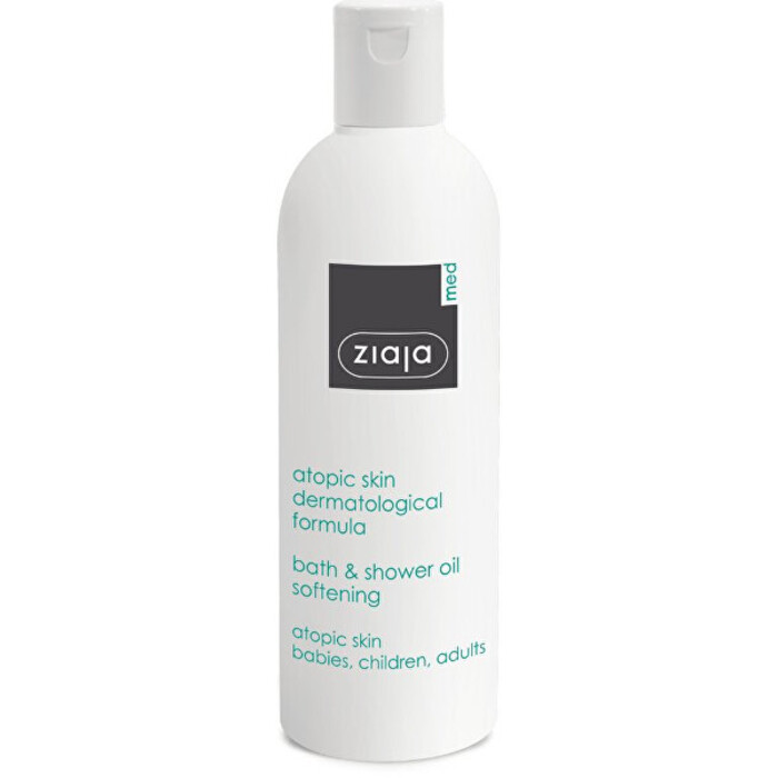 Ziaja Atopic Skin Dermatological Formula Bath & Shower Oil Softening - Promašťující olej do koupele pro atopickou pokožku 270 ml