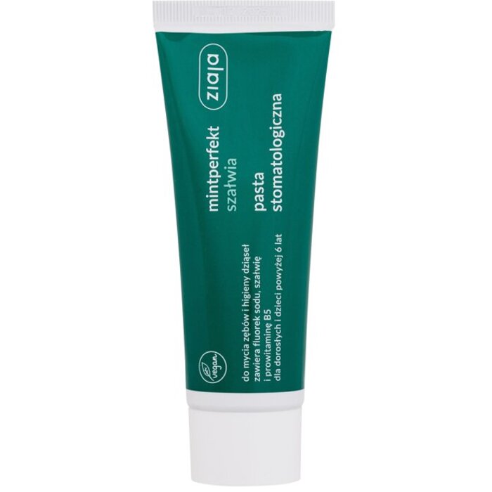 Mintperfect Sage Toothpaste - Zubní pasta s fluorem a výtažkem ze šalvěje
