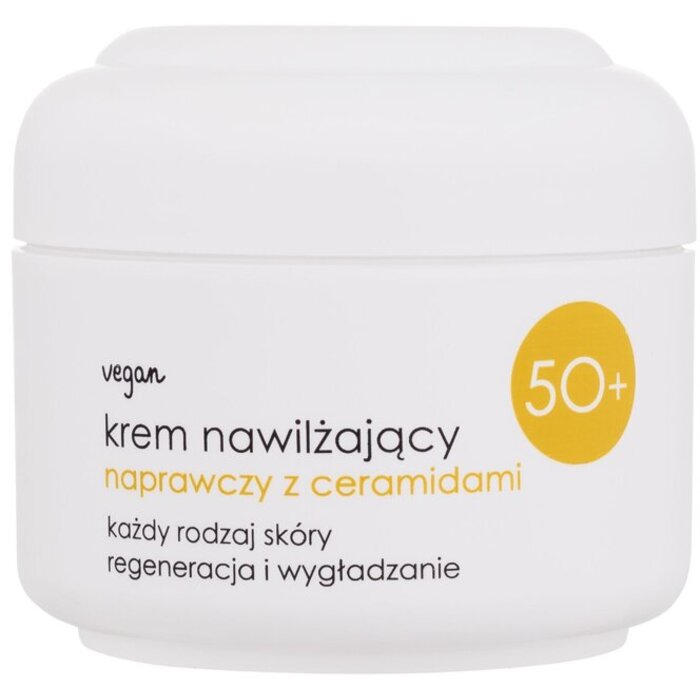 50+ Moisturizing Cream With Ceramides - Vyživujúci hydratačný krém s ceramidmi pre zrelú pleť
