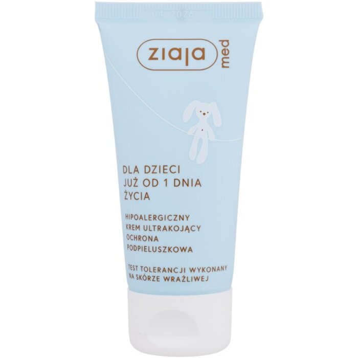 Ziaja Med Kids Hypoallergenic Ultra Soothing Diaper Cream - Zklidňující a ochranný krém na oblast plenek