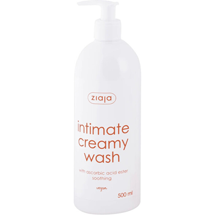 Intimate Creamy Wash - Krémový intímny gél s kyselinou askorbovou proti podráždeniu 
