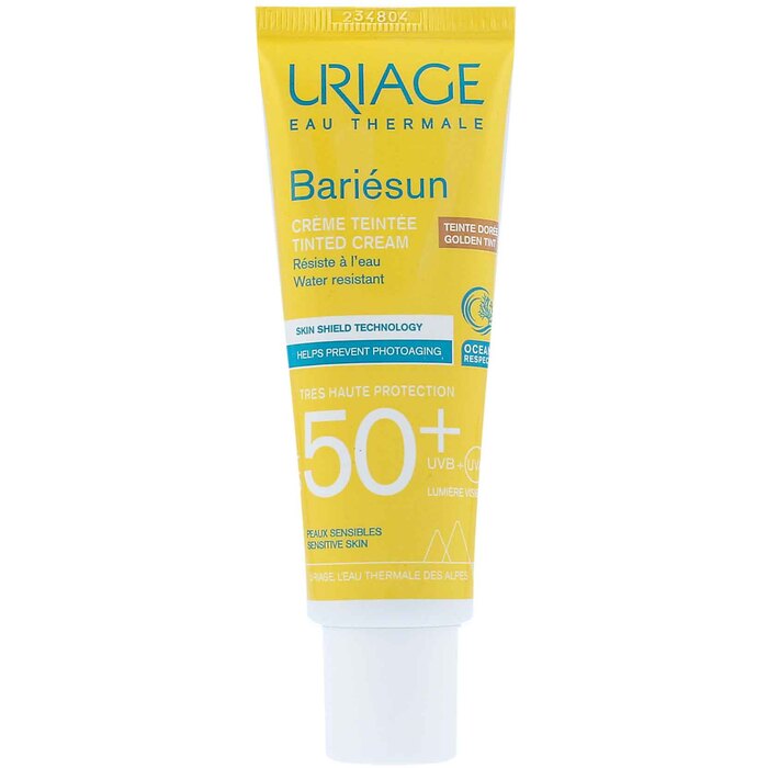 Uriage Bariésun Tinted Cream SPF 50 - Ochranný tónovací krém na obličej 50 ml - Golden Tint