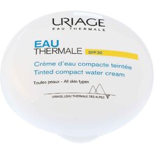 Eau Thermale Tinted Compact Water Cream - Ochranný tónovaný kompaktný púder SPF 30

