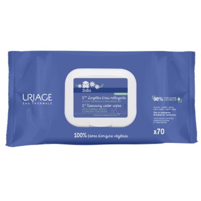 Bébé 1st Cleansing Water Wipes ( 70 ks ) - Dětské čistící ubrousky
