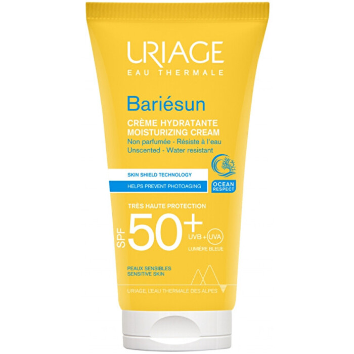 Uriage Bariesun Moisturizing Cream SPF 50+ - Hydratační krém na opalování pro citlivou pokožku 50 ml
