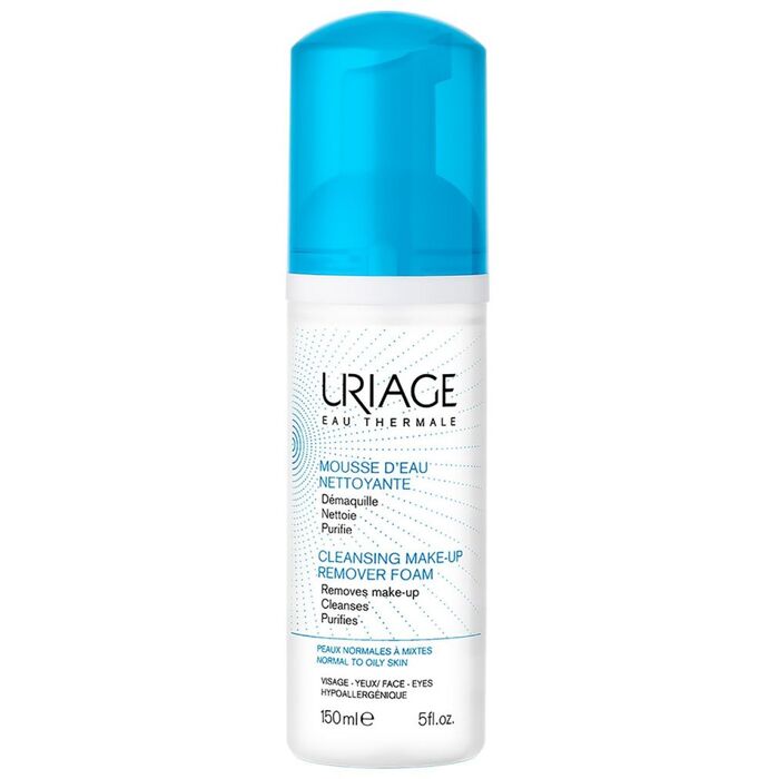 Uriage Cleansing Make-Up Remover Foam - Čistící pěna pro sjednocenou a rozjasněnou pleť 150 ml