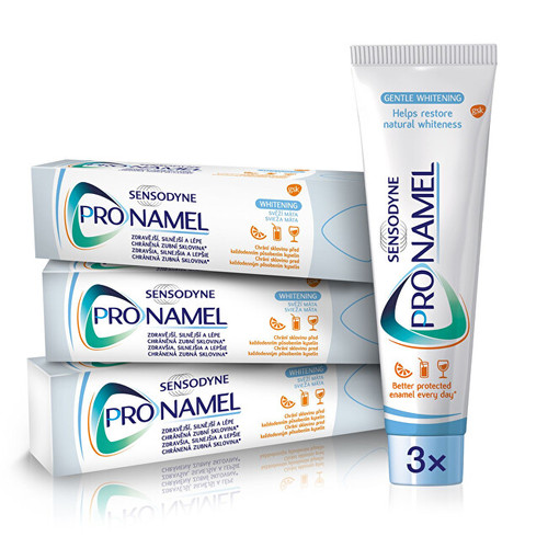 Sensodyne Pronamel Whitening Tripack Toothpaste - Bělicí zubní pasta proti pigmentaci 75 ml
