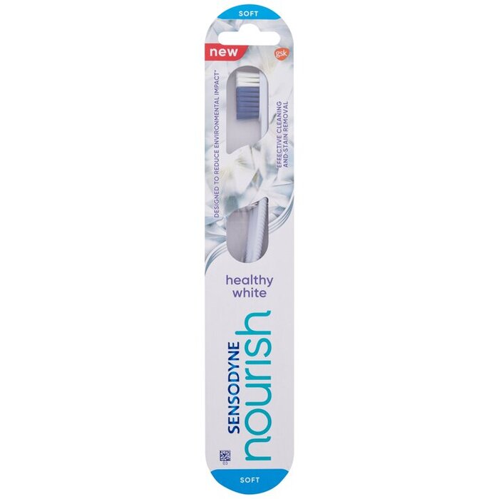 Sensodyne Nourish Healthy White Soft Toothbrush - Bělicí zubní kartáček pro citlivé zuby 1 ks