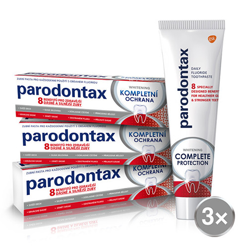 Parodontax Kompletní ochrana Whitening Toothpaste - Zubní pasta 75 ml