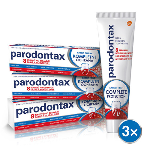 Parodontax Kompletní ochrana Extra Fresh Toothpaste - Zubní pasta se svěží příchutí 75 ml