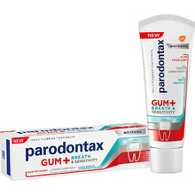 Gum and Sensitive Whitening Toothpaste - Bělicí zubní pasta na problémy s dásněmi, dechem a citlivostí zubů